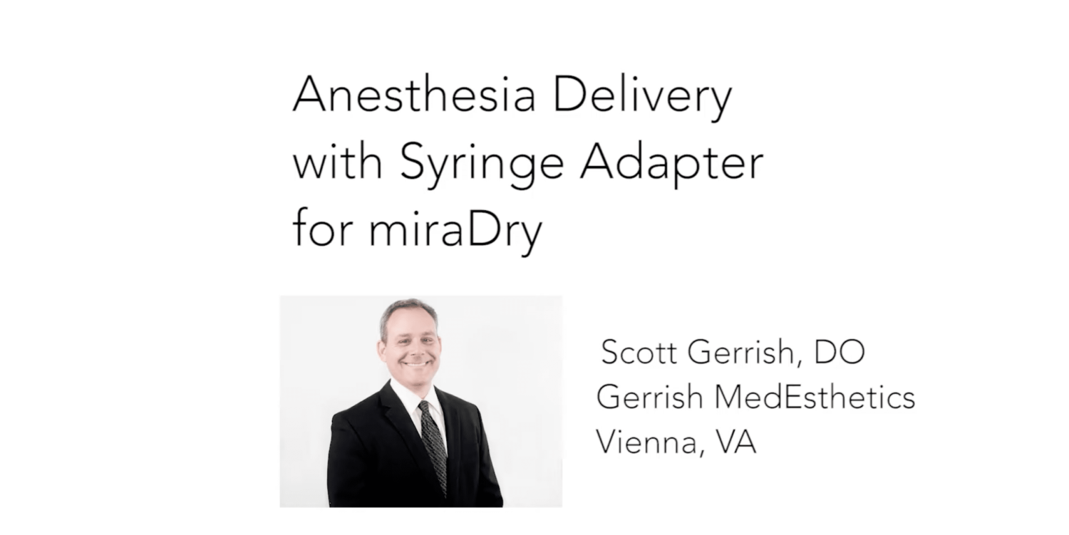 miraDry Fresh with Dr. Scott Gerrish Video